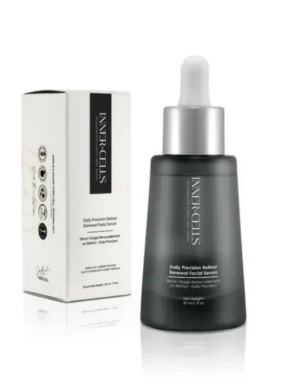 Daily Precision Retinol Renewal Facial Serum - Gray